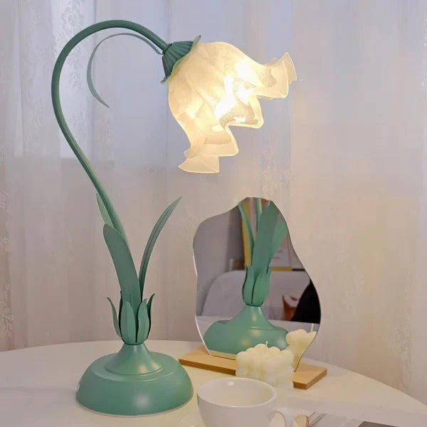 Vintage Verstellbare Blume Tischlampe